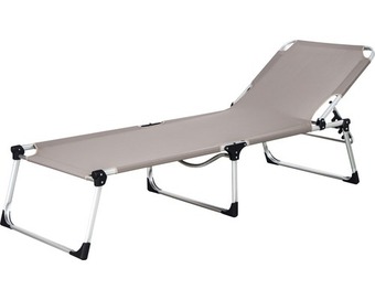Hornbach Sonnenliege siena garden xxl textilgewebe taupe Angebot