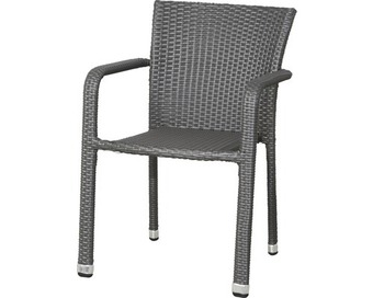 Hornbach Stapelstuhl siena garden minas polyrattan titan Angebot