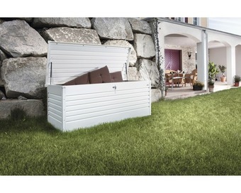 Hornbach Auflagenbox biohort freizeitbox 180, 181 x 79 x 71 cm, weiss Angebot