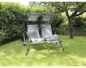 Hornbach Hollywoodschaukel bellavista 2 sitzer anthrazit Angebot