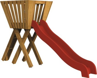 Hornbach Kinder spielturm hochsitz farmers world inkl. rutsche und klettersteinen Angebot