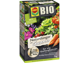 Hornbach Gartendünger mit guano compo bio, 1 kg Angebot