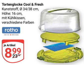 Globus rotho Tortenglocke Cool & Fresh Angebot