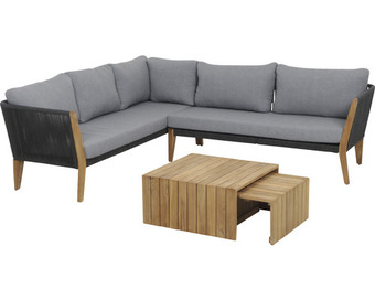 Hornbach Lounge-set siena garden parma set eckmodul + tisch 4tlg. rope Angebot