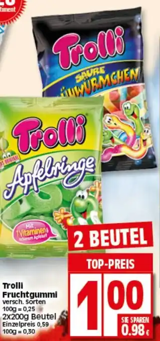 Elli Markt Trolli Fruchtgummi 2x200g Beutel Angebot