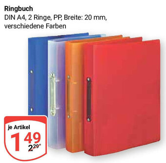 Globus Ringbuch Angebot