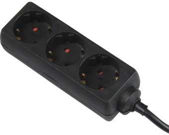Hornbach Steckdosenleiste 3-fach 3g1,5 schwarz 1,4 m Angebot