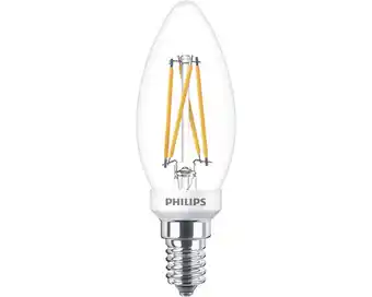 Hornbach Led kerzenlampe dimmfunktion b35 klar e14/2,5w(25w) 340 lm 2200- 2700 k warmweiß warm glow Angebot