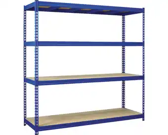 Hornbach Schwerlastregal robus 400 blau 1800x1800x600 mm 4 böden tragkraft 1600 kg Angebot