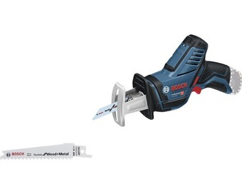 Hornbach Akku-säbelsäge bosch professional gsa 12v-14 inkl. 1 x säbelsägeblatt s 522 ef und 1 x säbelsägeblatt s 511 df ohne akku und  Angebot