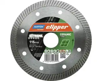 Hornbach Norton clipper diamantscheibe extreme ceramic turbo ø 200x25,4 mm Angebot