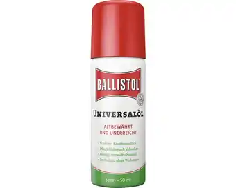 Hornbach Universalöl ballistol spray 50 ml Angebot