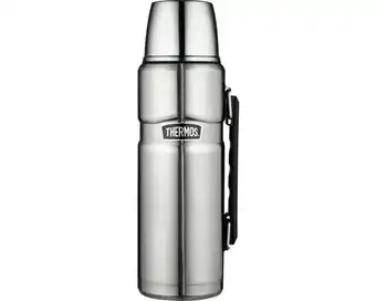 Hornbach Isolierflasche thermos, edelstahl mattiert 1,2 l, drehverschluss, 12 stunden heiß, 24 stunden kalt, bpa-free Angebot