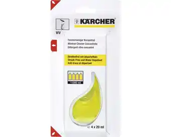 Hornbach Fensterreiniger-konzentrat kärcher 4 x 20 ml Angebot