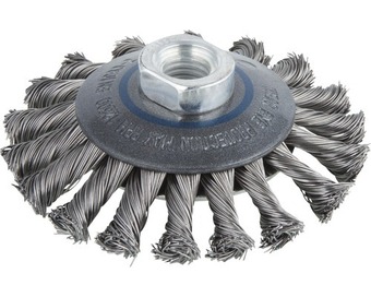 Hornbach Zopfkegelbürste wolfcraft 100mm stahldraht Angebot