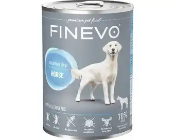 Hornbach Hundefutter nass finevo sensitive dog pferd pur 400 g, monoprotein, singleprotein Angebot