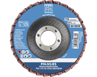 Hornbach Reinigungsscheibe pferd pvz kreamik ø 115x22,23 mm korn co-cool 80/a 180 m Angebot