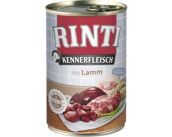 Hornbach Hundefutter nass rinti kennerfleisch lamm 400 g dose Angebot