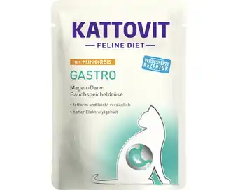 Hornbach Katzenfutter nass kattovit gastro huhn & reis 85 g Angebot