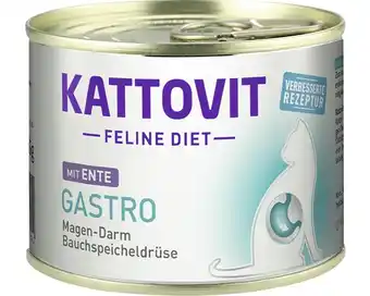 Hornbach Katzenfutter nass kattovit gastro mit ente 185 g Angebot