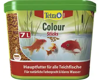 Hornbach Teichfutter tetra pond colour sticks 7 l Angebot