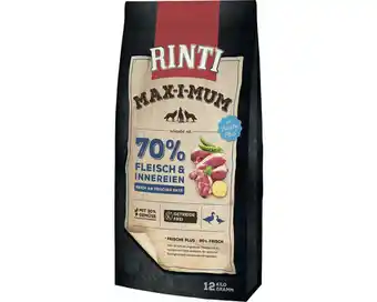 Hornbach Hundefutter trocken rinti max-i-mum ente 12 kg Angebot