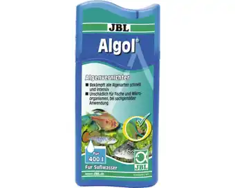 Hornbach Algenmittel jbl algol algenvernichter 100 ml ausreichen für bis zu 400l in süßwasseraquarien Angebot