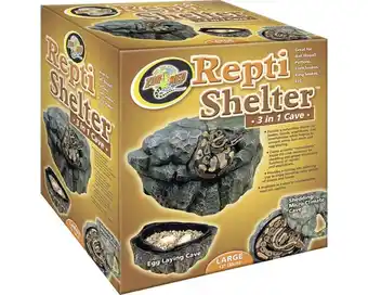 Hornbach Höhle zoo med 3 in 1 repti shelter, groß Angebot