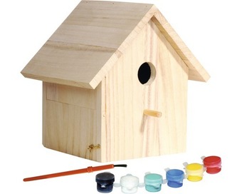 Hornbach Nistkasten kinder-bastelset zum bemalen 17,5x15,5x20,5 cm Angebot