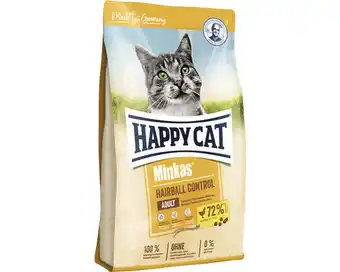Hornbach Katzenfutter trocken happy cat minkas hairball geflügel 4 kg Angebot