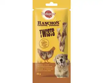 Hornbach Hundesnack pedigree ranchos twists 40 g Angebot