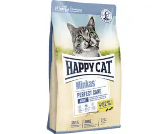 Hornbach Katzenfutter trocken happy cat minkas perfect care geflügel und reis 500 g Angebot