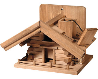 Hornbach Vogelfutterhaus dobar st. moritz zur wandmontage 33 x 24,5 x 21 cm Angebot