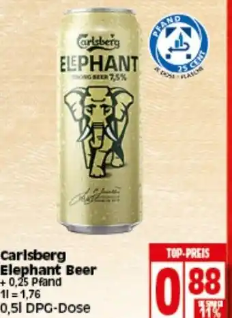 Elli Markt Carlsberg Elephant Beer 0,5L Angebot