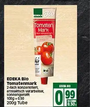 Elli Markt Edeka Bio Tomatenmark Angebot