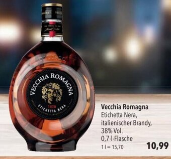 CITTI Markt Vecchia Romagna Etichetta Nera, italienischer Brandy, 700ml Angebot