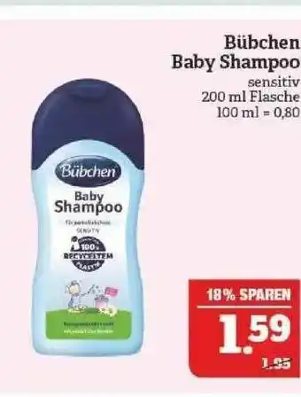 Marktkauf Bübchen Baby Shampoo Angebot