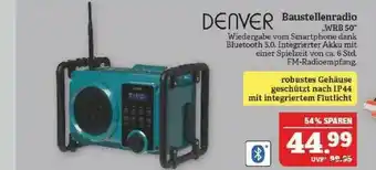 Marktkauf Denver Baustellenradio „wrb 50” Angebot