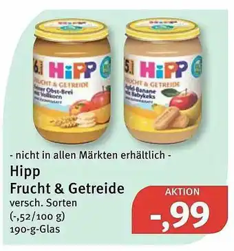 Feneberg Hipp Frucht & Getreide Angebot