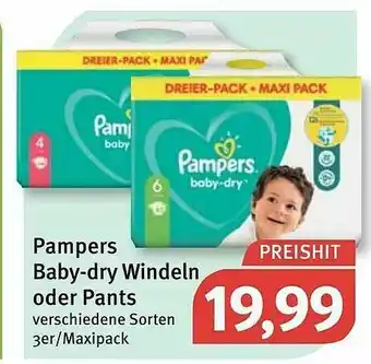 Feneberg Pampers Baby-dry Windeln Oder Pants Angebot