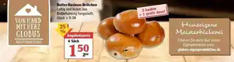 Globus Butter-rosinen-brötchen Angebot