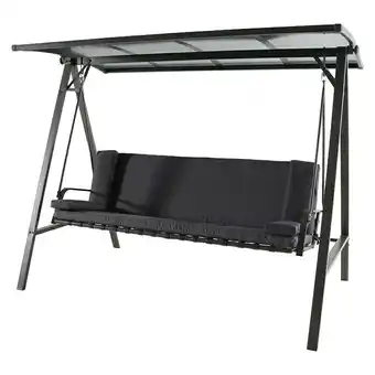 Bauhaus Sunfun maja hollywoodschaukel (b x t x h: 235 x 135 x 182 cm, eisengrau, liegefunktion) Angebot