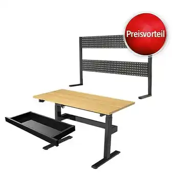 Bauhaus Schreibtisch set wb 101 elektrisch höhenverstellbar (anzahl schubladen: 1 stk.) Angebot