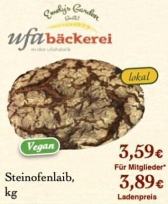LPG Biomarkt Steinofenlaib Angebot