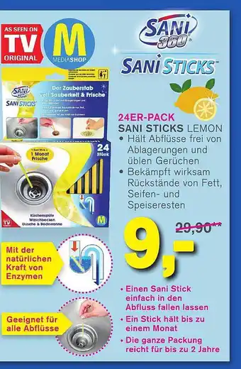 KODi 24ER-Pack Sani Sticks Angebot