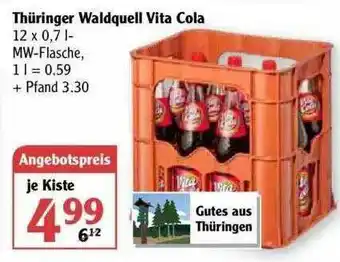 Globus Thüringer Wladquell Vita Cola Angebot