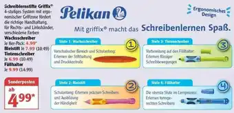 Globus Pelikan Schreiblernstifte Griffix Angebot