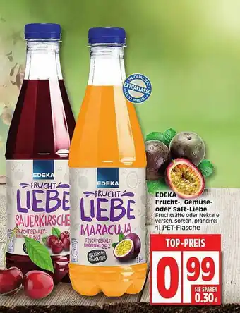 Elli Markt Edeka Frucht- Gemüse- Oder Saft-liebe Angebot