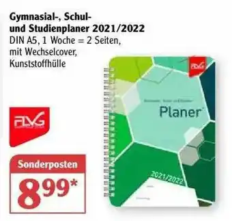 Globus Gymnasial, Schul Und Studienplaner 2021-2022 Angebot