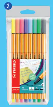 Pfennigpfeiffer Stabilo Point 88 8 Fineliner Angebot